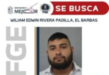 Ofrece FGE, 500 mil pesos por información de El Barbas, presunto implicado en hechos de violencia en Zitácuaro