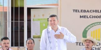Apoya VGN construcción de infraestructura educativa en el Distrito XIX