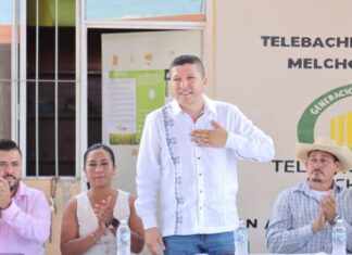 Apoya VGN construcción de infraestructura educativa en el Distrito XIX