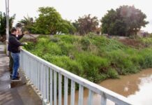Gobierno de Morelia realiza supervisión permanente de ríos y drenes ante fenómenos climatológicos