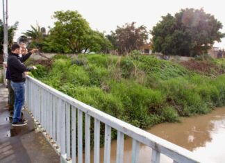 Gobierno de Morelia realiza supervisión permanente de ríos y drenes ante fenómenos climatológicos