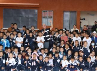 Adolfo Torres promueve cultura ambiental en escuelas de Morelia, con programa ‘Guardianes del Agua’