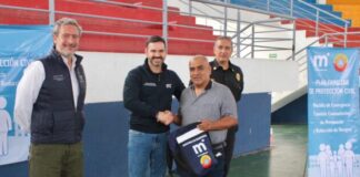 Reciben encargados del orden de Morelia, mochilas de emergencia
