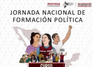 Morena Michoacán impulsa formación política con curso para protagonistas del cambio