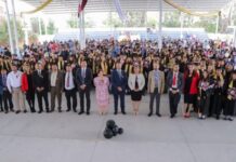“Uno no termina un ciclo, sino que inicia nuevos retos”: Alma Mireya González acompaña clausura de generación en el Cobaem Quiroga