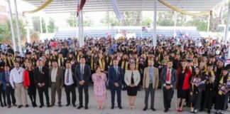 “Uno no termina un ciclo, sino que inicia nuevos retos”: Alma Mireya González acompaña clausura de generación en el Cobaem Quiroga