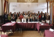 Presidentas de la Mesa Directiva y JUCOPO del Congreso, reciben a las y los Magistrados y Jueces electos