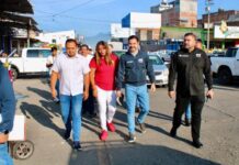 Gobierno de Morelia realiza operativo en Mercado de Abastos, junto con locatarios