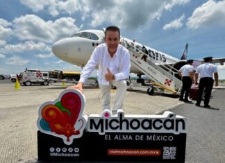 Nuevas rutas Volaris incrementaron 30% la afluencia en el aeropuerto de Morelia: Sectur