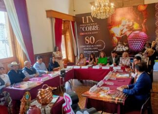 Santa Clara del Cobre se prepara para la Feria Nacional de Cobre Martillado
