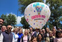Julio Arreola inaugura el Cantoya Fest 2025, con ocupación hotelera al 100% y hermanamiento con Tecate, Baja California