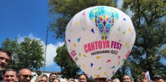 Julio Arreola inaugura el Cantoya Fest 2025, con ocupación hotelera al 100% y hermanamiento con Tecate, Baja California