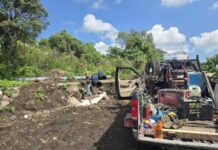 Realiza Ooapas pruebas técnicas en línea de conducción a la altura de la colonia Leandro Valle