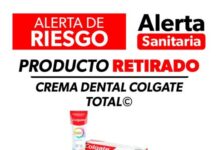 Cofepris emite aviso de riesgo del producto Colgate Total Prevención Activa CLEAN MINT