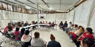 Yankel Benítez da seguimiento a obra de drenaje en la colonia Rubén Jaramillo