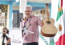 Guitarras de Paracho, instrumentos de paz que reconstruyen el tejido social: Bedolla