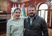 Se reúne Brissa Arroyo con Secretario de Gobierno, Raúl Zepeda