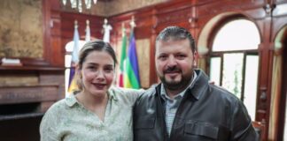 Se reúne Brissa Arroyo con Secretario de Gobierno, Raúl Zepeda