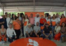 Instalan la primera Comisión Operativa Municipal en Apatzingán, Víctor Manríquez toma protesta a Leury Ochoa