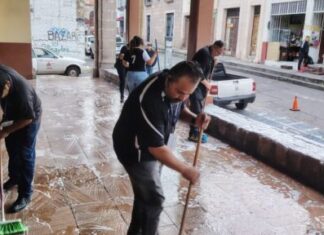 Gobierno de Morelia realiza limpieza integral del Mercado Nicolás Bravo