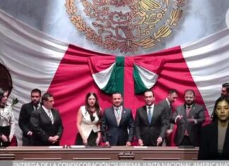 Entrega Congreso, Presea Suprema Junta Nacional Americana a la FGE; reconocen labor en procuración de justicia