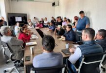 Yankel Benítez coordina obra en colonia Rubén Jaramillo