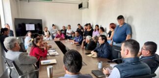 Yankel Benítez coordina obra en colonia Rubén Jaramillo