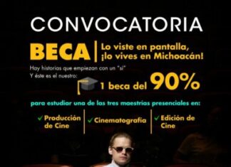 Sectur ofrece beca del 90% para estudiar maestría en cine