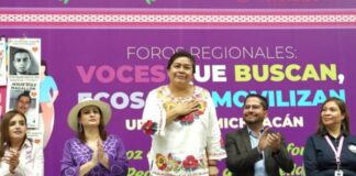 Con foros regionales Belinda Iturbide escucha a la gente para conformar Ley de Búsqueda de Personas Desaparecidas