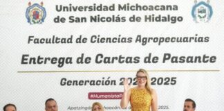 Yarabí Ávila compromete impulsar a la Facultad de Ciencias Agropecuarias de Apatzingán