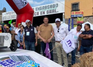 Alfonso Martínez da banderazo a exitoso 3er Concurso de Carros Locos