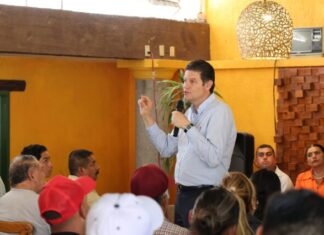 Alfonso Martínez se reúne con líderes sociales y del campo en Maravatío