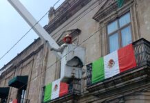 Morelia se engalana para recibir las Fiestas Patrias