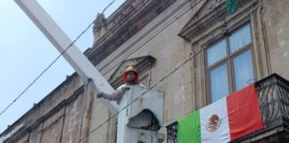 Morelia se engalana para recibir las Fiestas Patrias