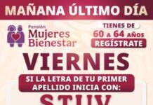 Faltan 2 días para que concluya registro a la Pensión Mujeres Bienestar