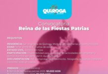 Abre Quiroga convocatoria para elegir a la Reina de las Fiestas Patrias 2025