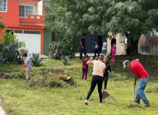 Gobierno de Morelia, vecinos y Ejército Mexicano realizan jornada integral en Colonia Loma Larga