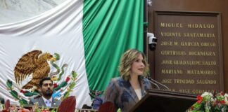 Durante Cuarto Informe de Gobierno, convoca Brissa Arroyo a vencer juntos los desafíos de Michoacán