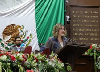 Durante Cuarto Informe de Gobierno, convoca Brissa Arroyo a vencer juntos los desafíos de Michoacán
