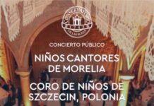 Niños Cantores de Morelia y Coro Infantil de Polonia darán concierto público gratuito