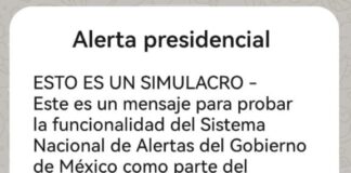 Suena alarma sísmica en teléfonos inteligentes; población se suma a simulacro nacional