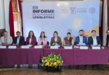 Presenta grupo parlamentario del PRD, Primer Informe Legislativo