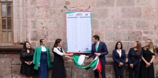 Devela Alfonso Martínez Programa de Fiestas Patrias 2025 en Morelia