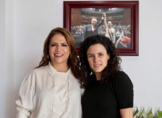 Fabiola Alanís y Luisa María Alcalde reafirman unidad y trabajo conjunto por la transformación de Michoacán
