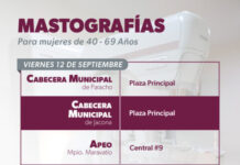 SSM anuncia mastrografías sin costo en 11 municipios de Michoacán