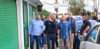 Yankel Benítez encabeza operativo de ordenamiento comercial en la colonia Mariano Michelena