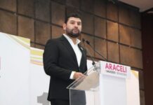 “Reconoce Octavio Ocampo la trayectoria y compromiso social de la senadora Araceli Saucedo en su Primer Informe Legislativo”