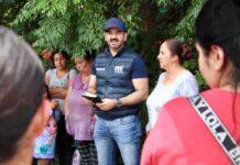 Yankel Benítez impulsa regularización y mejoras en colonia Las Verónicas
