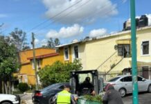 En Fuentes de Morelia y Juana Pavón, realiza Secretaría de Servicios Públicos jornada de limpieza