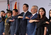Encabeza Alfonso Martínez Ceremonia por el CCXV Aniversario del Inicio de la Independencia de México
